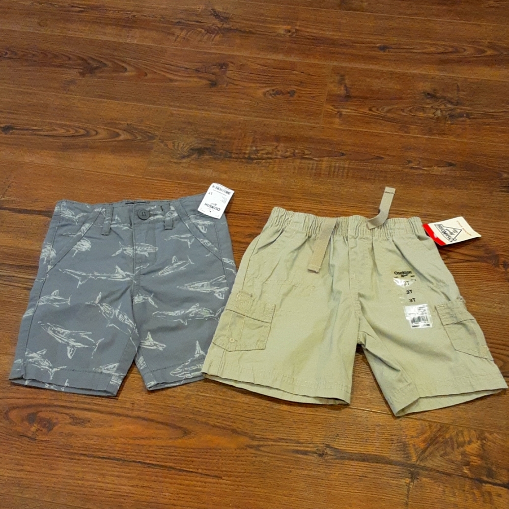 Boys Oshkosh 3T shorts new